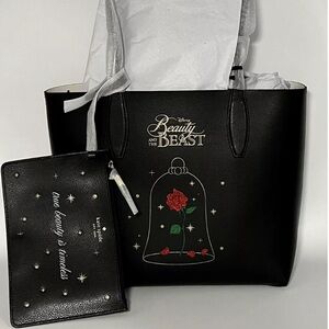 Disney x Kate Spade Beauty & the Beast reversible tote
